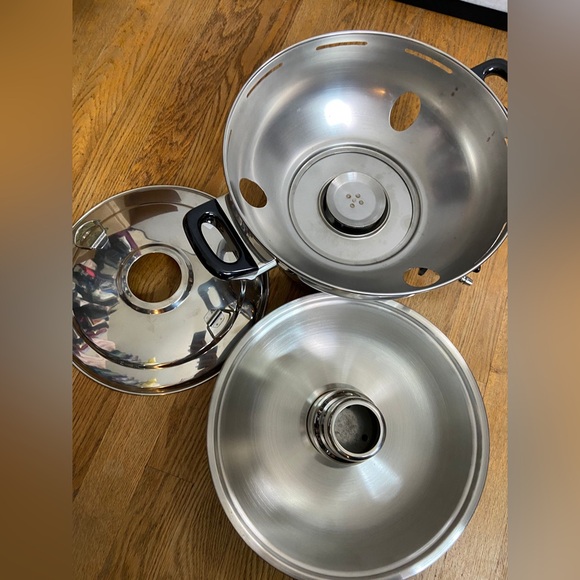 Hot Pot Gas Mongolian Thai Tom Yum Mutton Shabu Shabu Stainless Steel - Picture 8 of 10